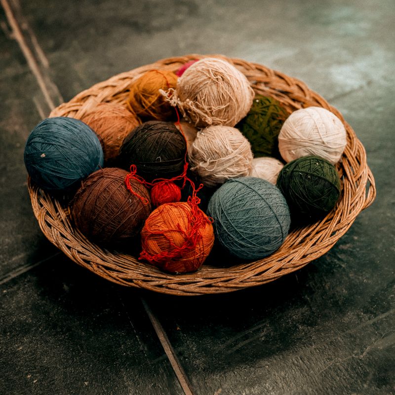 Wollen wasdroogballen (set van 6)